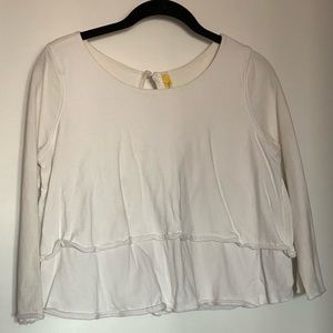 Free People Layered 3/4 Sleeve Top